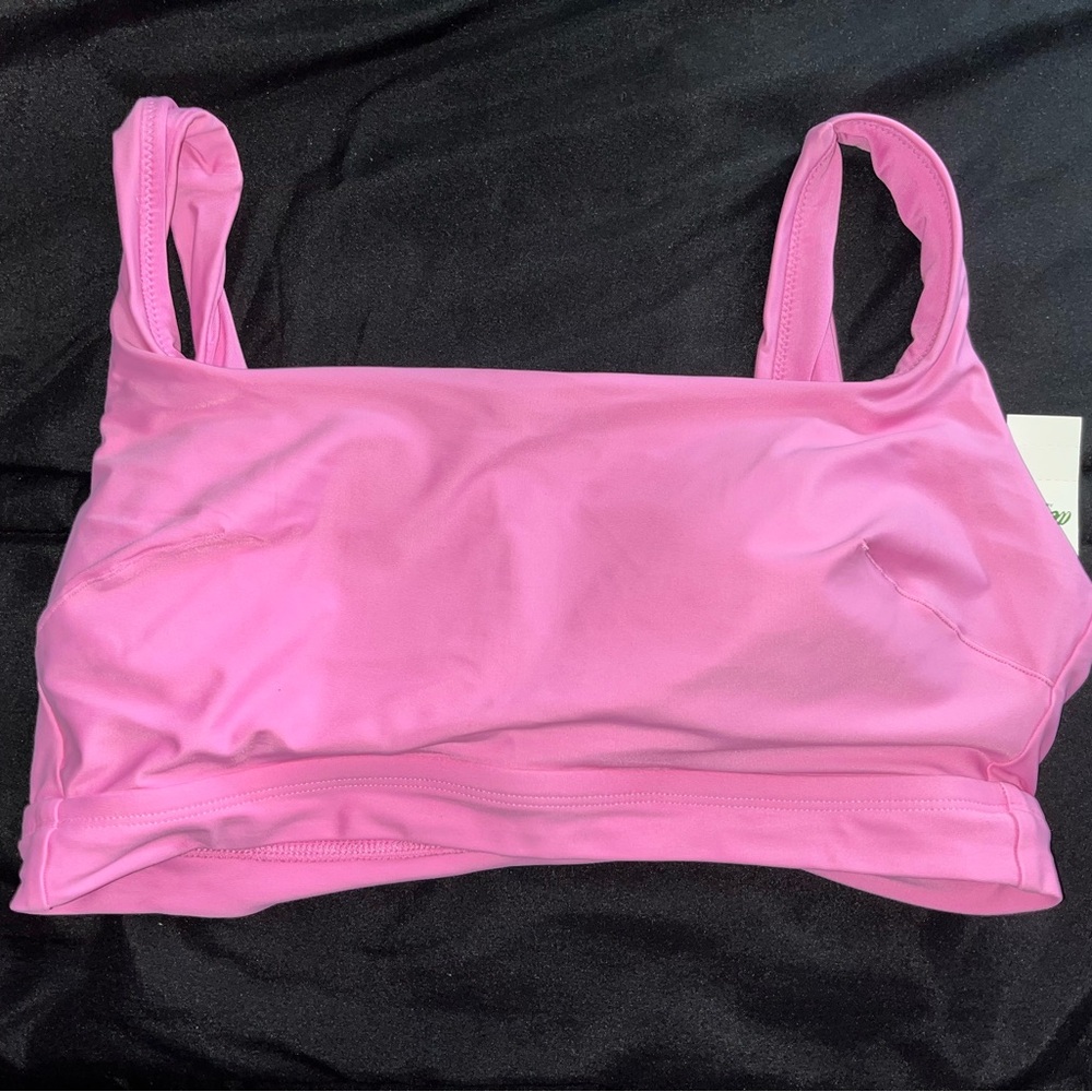 Aerie Pink Bikini Top Swimwear